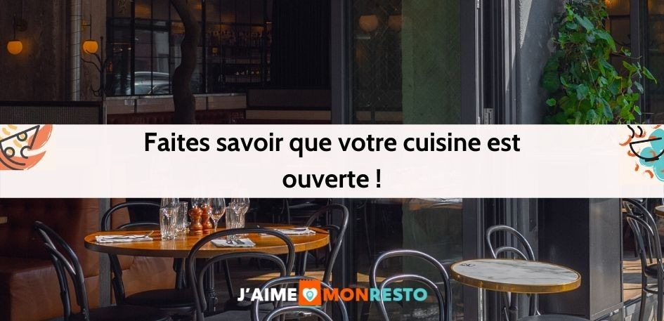 Kit de communication J'aime mon resto